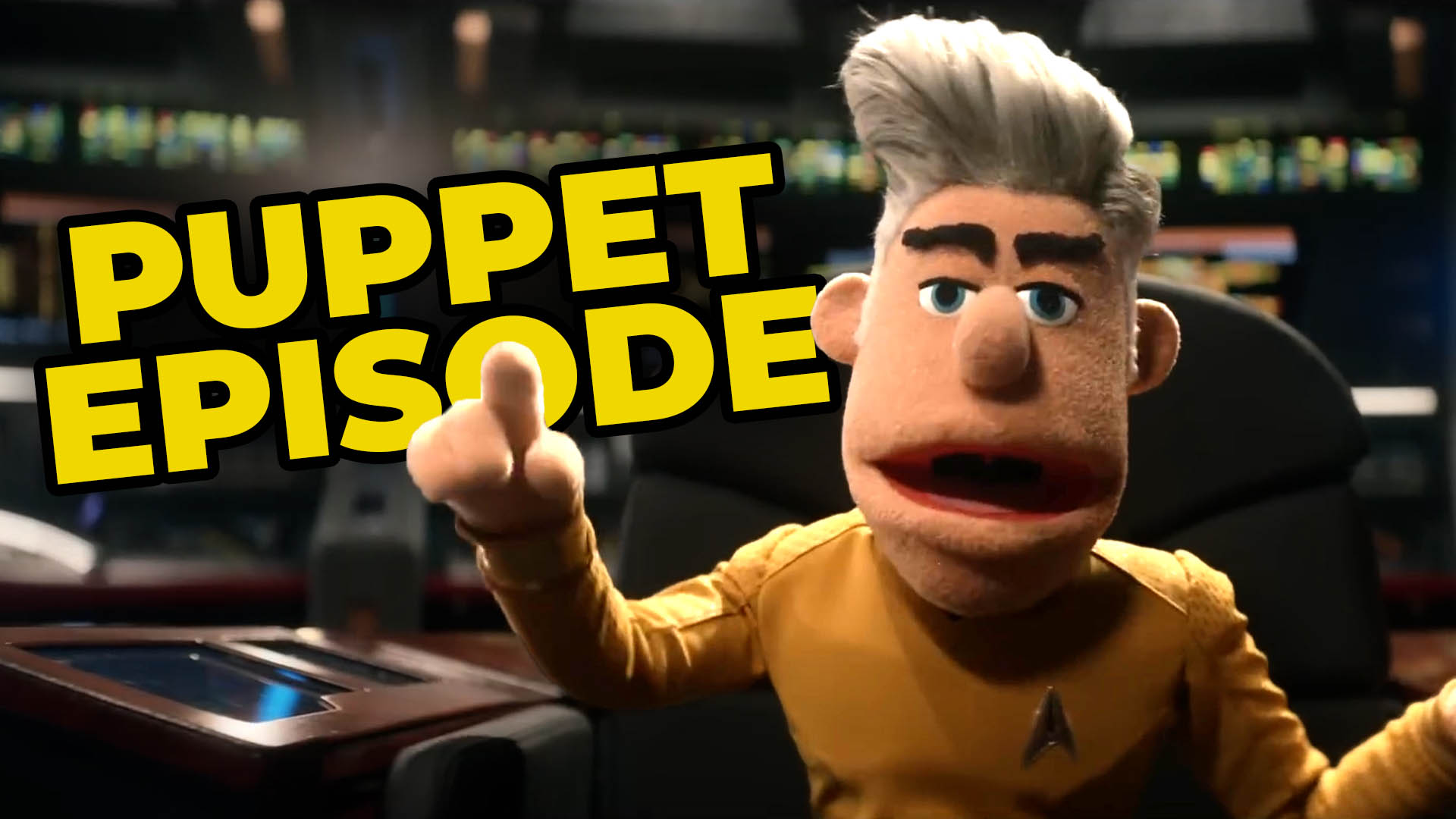 Star Trek Strange New Worlds Puppet Anson Mount Pike Jim Henson Angel