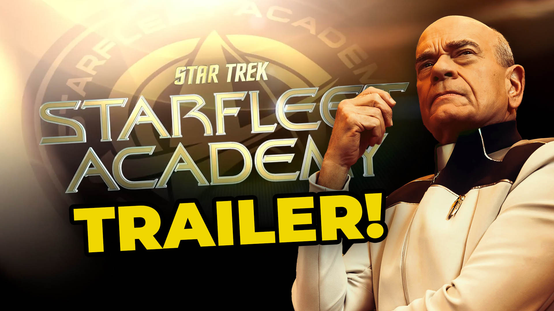 Star Trek Starfleet Academy Trailer Robert Picardo EMH Doctor Voyager
