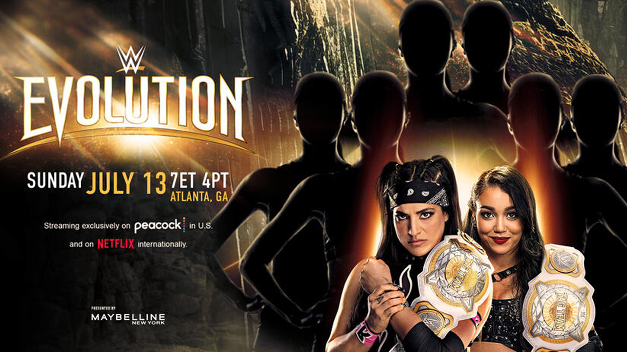WWE Evolution Raquel Rodriguez Roxanne Perez