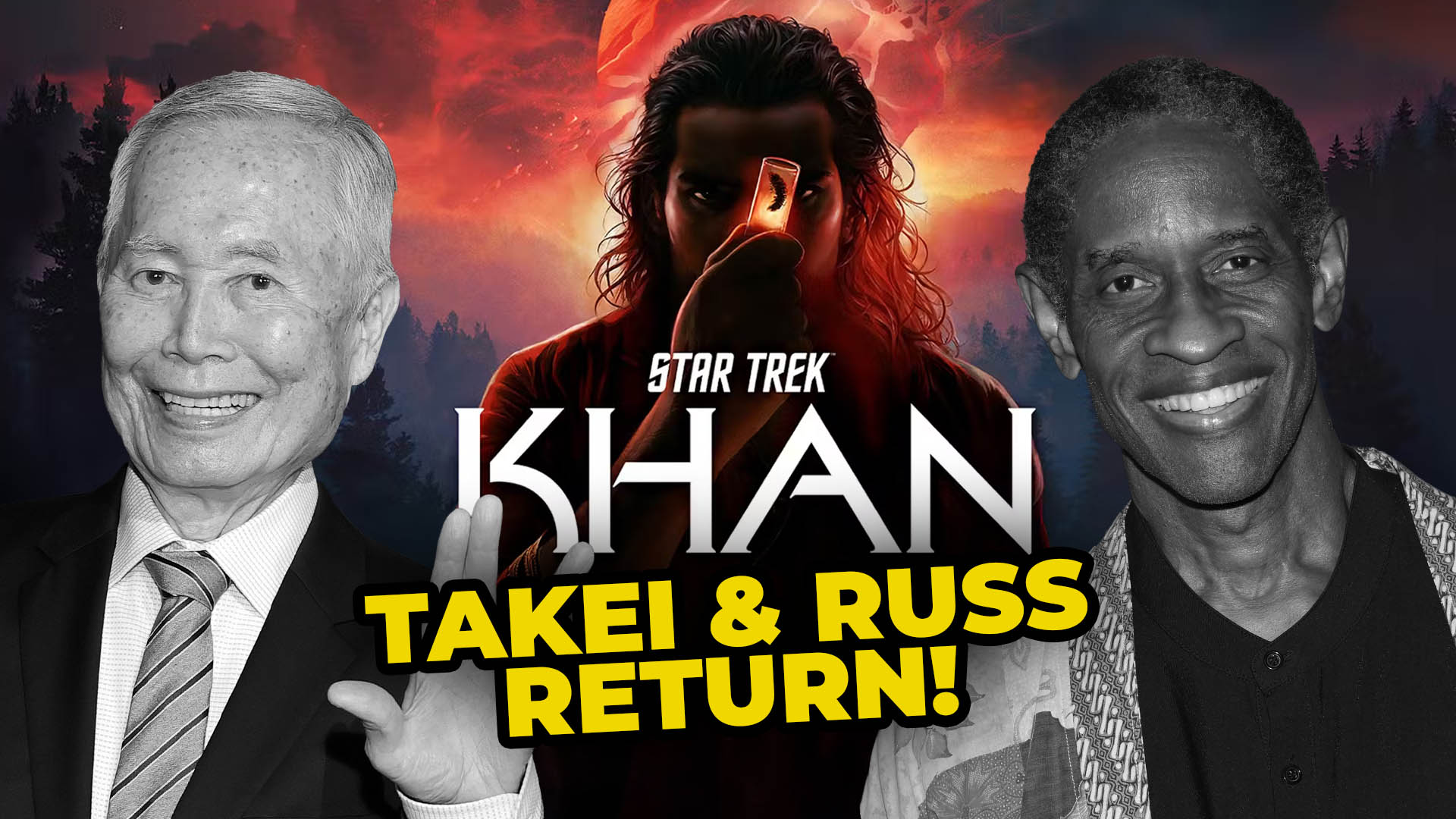 Star Trek Khan Tim Russ George Takei