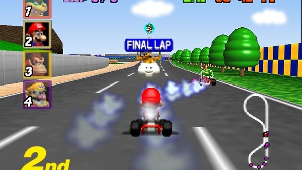 Mario Kart 64 render