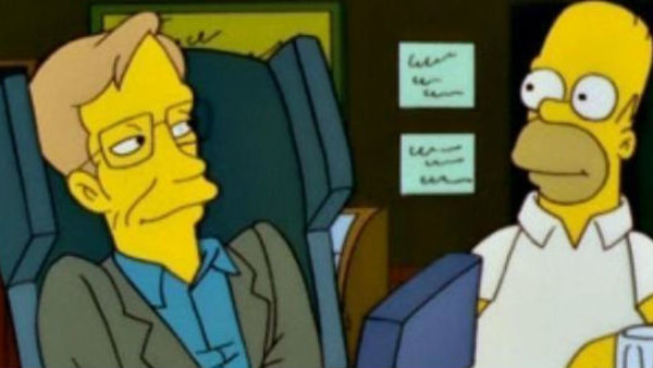 stephen hawking the simpsons