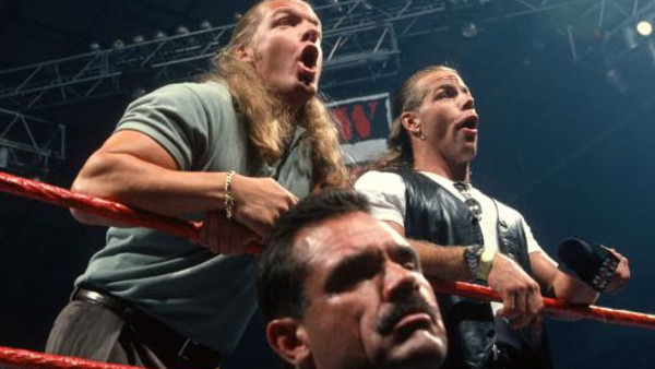 The Rock Triple H WrestleMania