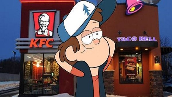 Dipper goes to taco bell. Taco Bell Диппер. Dipper goes to Taco. Dipper goes to Taco Bell Art.