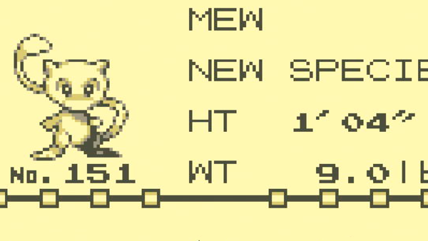 Pokemon Yellow Mew