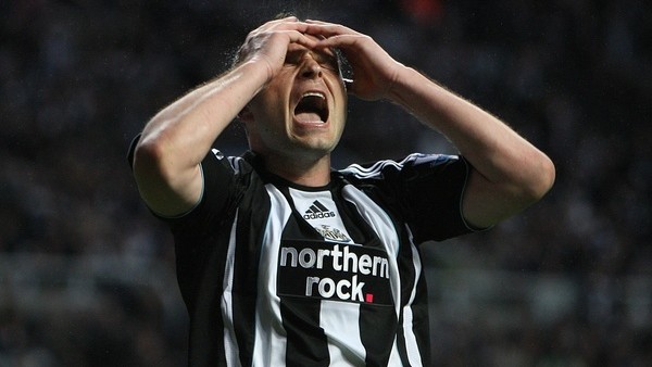 Newcastle United's Yohan Cabaye celebrates his goal during their English Premier League soccer match against Liverpool at St James' Park, Newcastle, England, Saturday, Oct. 19, 2013. (AP Photo/Scott Heppell)