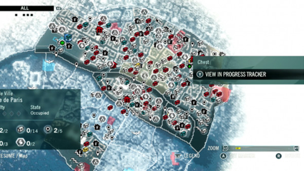 Assassins Creed Map