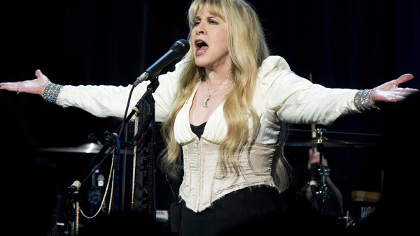 Stevie Nicks performs at Elton John's AIDS Foundation's 11th annual Enduring Vision benefit on Monday, Oct. 15, 2012 in New York. (Photo by Charles Sykes/Invision/AP)