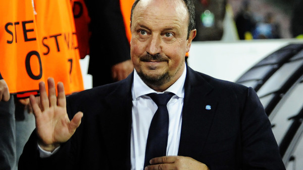 Napoli coach Rafa Benitez