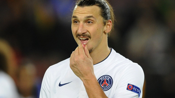 PSG's Zlatan Ibrahimovic