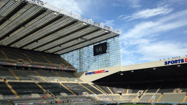 A view of the stadium before the Barclays Premier League match at St James' Park, Newcastle. PRESS ASSOCIATION Photo. Picture date: Saturday August 30, 2014. See PA story SOCCER Newcastle. Photo credit should read: Owen Humphreys/PA Wire. RESTRICTIONS: Ed