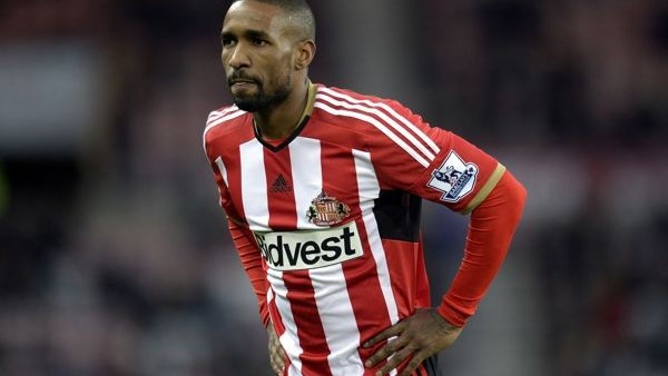 Sunderland's Jermain Defoe during the FA Cup Fourth Round match at the Stadium of Light, Sunderland.