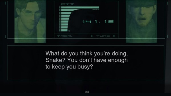 Metal Gear Solid Snake Christopher Walken