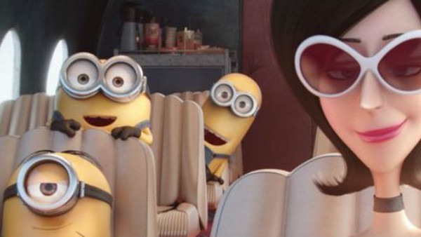 First Look At Minions Villainess Sandra Bullocks Scarlet Overkill 