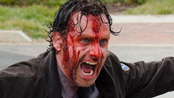 Walking Dead Rick Bloody