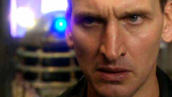 Doctor Who Christopher Eccleston Dalek Close