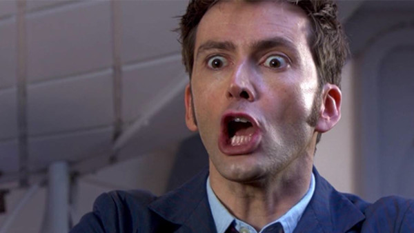 Dr Who David Tennant Shocked