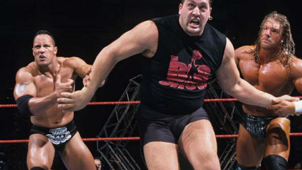 Triple H Big Show The Rock  Survivor Series 1999