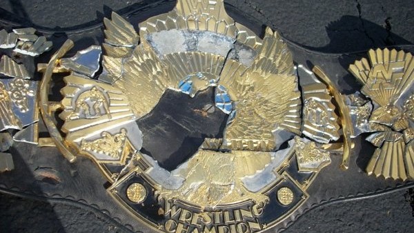 WWF Title broken
