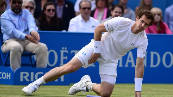 File photo dated 07-07-2013 of Great Britain's Andy Murray kisses the trophy after beating Serbia's Novak Djokovic on day thirteen of the Wimbledon Championships at The All England Lawn Tennis and Croquet Club, Wimbledon.