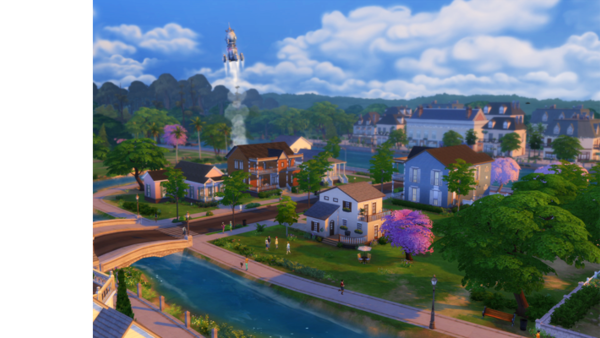 The Sims 4 neighborhoods