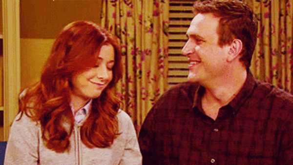 Lily And Marshall How I Met Your Mother Cute Hug Gif