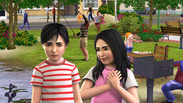 The Sims 4 neighborhoods