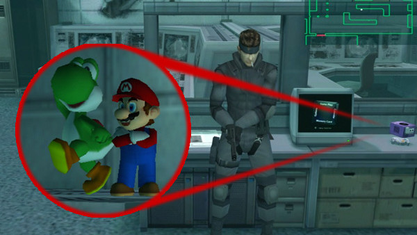 Metal Gear Solid Twin Snakes Mario