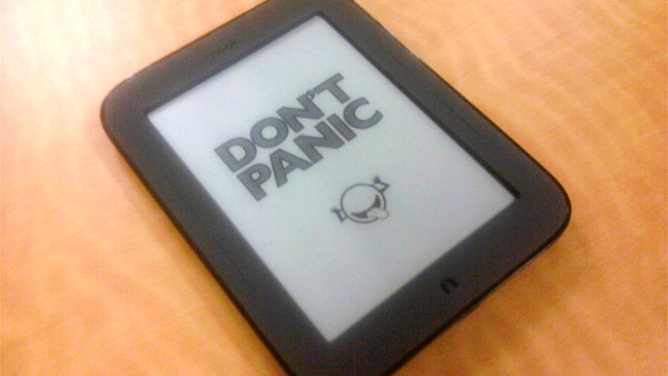 Don't panic e book