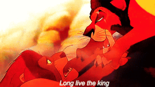 Long LIve The King The Lion King Scar And Mufasa Death Gif
