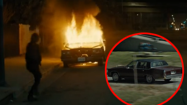 True Detective Car On Fire