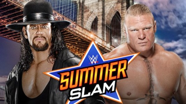 WWE SummerSlam: Brock Lesnar Vs. The Undertaker Is The Main Event