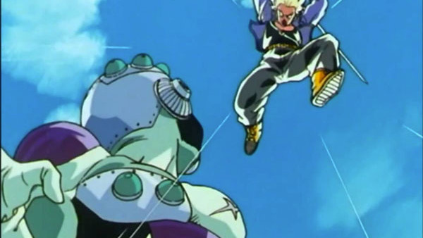 Dragon Ball Z Trunk Frieza Battle