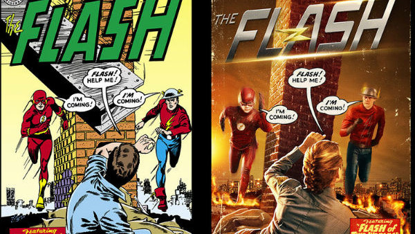 The Flash Easter eggs Beyonce Bruce Wayne Harry potter Jaws