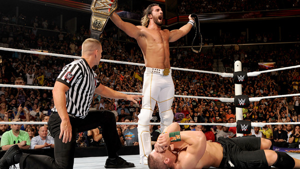 Seth Rollins John Cena
