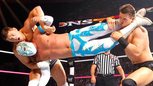 Sin Cara Cody Rhodes Miz Night of Champions 2012