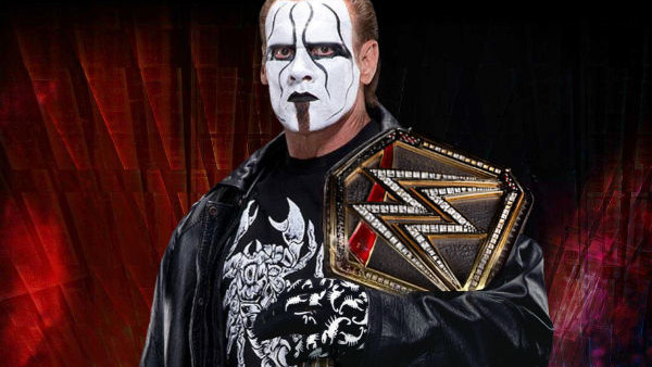 Sting WWE World Heavyweight Champion