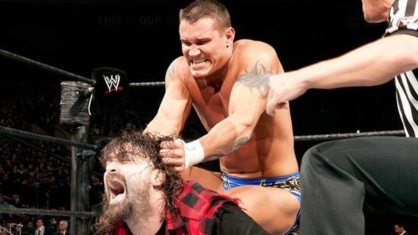 Mick Foley Randy Orton WrestleMania XX
