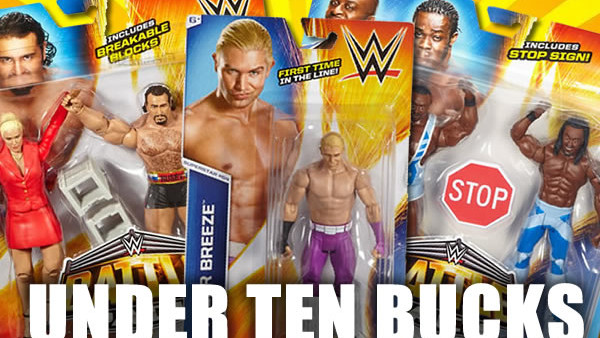 20 Coolest WWE Figures You Can Buy For Under 10 Bucks