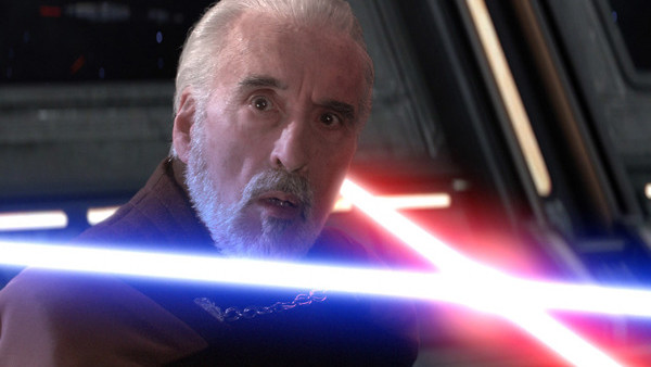 Anakin and Obi-Wan lightsaber duel