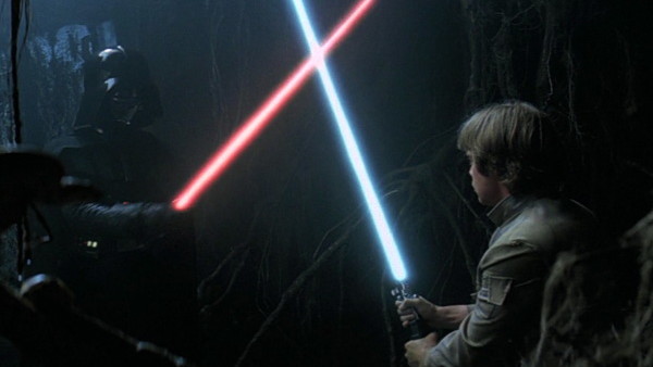 Star Wars Empire Strikes Back Luke Skywalker Darth Vader