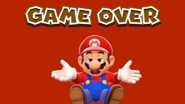 Super Mario Game Over
