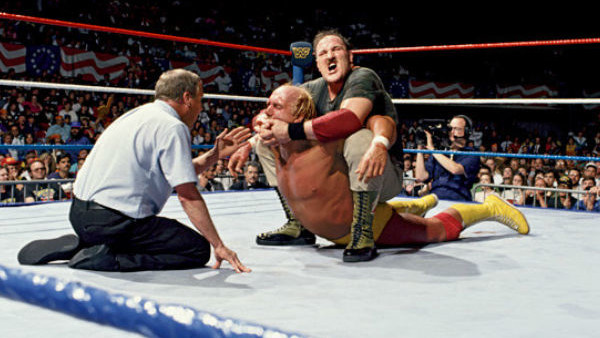 Hulk hogan discount camel clutch