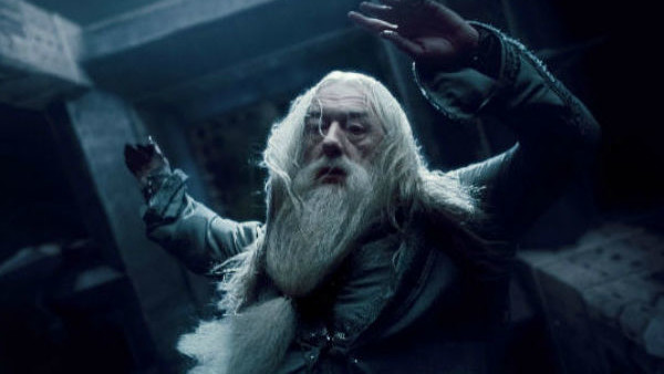 Dumbledore falling