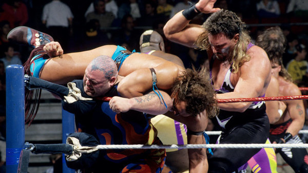 Lex Luger Bret Hart Royal Rumble 1994