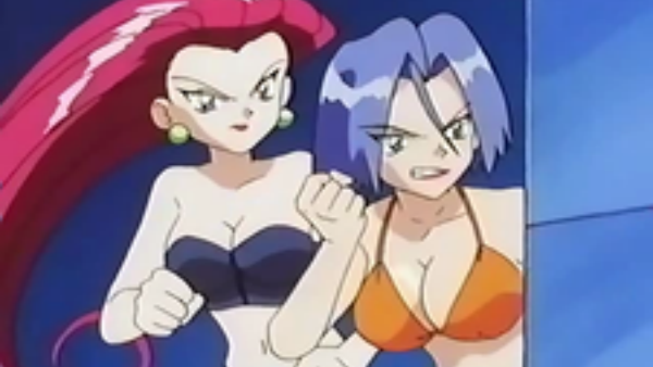 Pokemon Beauty and the Beach Jesse James Team Rocket