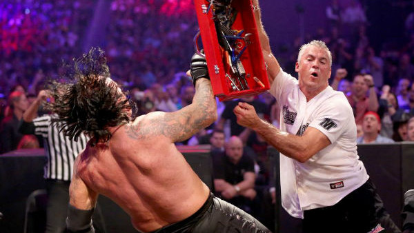 Brock Lesnar Dean Ambrose WrestleMania 32