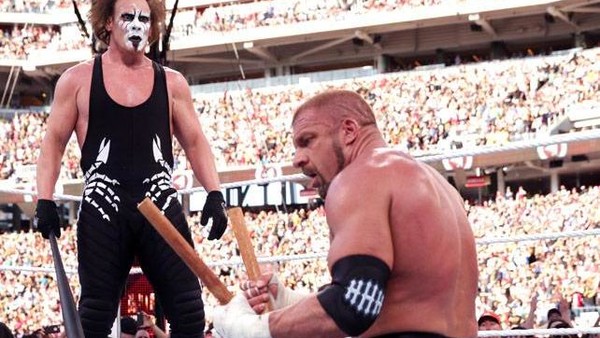 Sting Triple H WrestleMania 31
