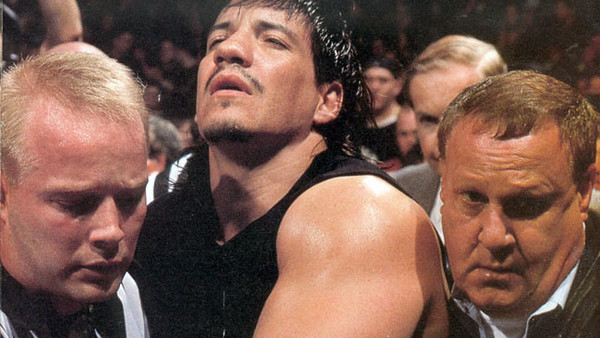 Eddie Guerrero debut WWE match injury