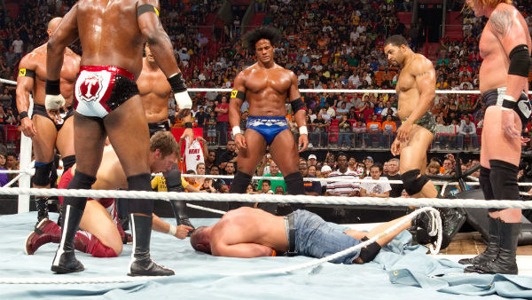 Brock Lesnar return John Cena 2012